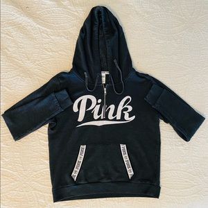 PINK women size large hoodie sweatshirt
